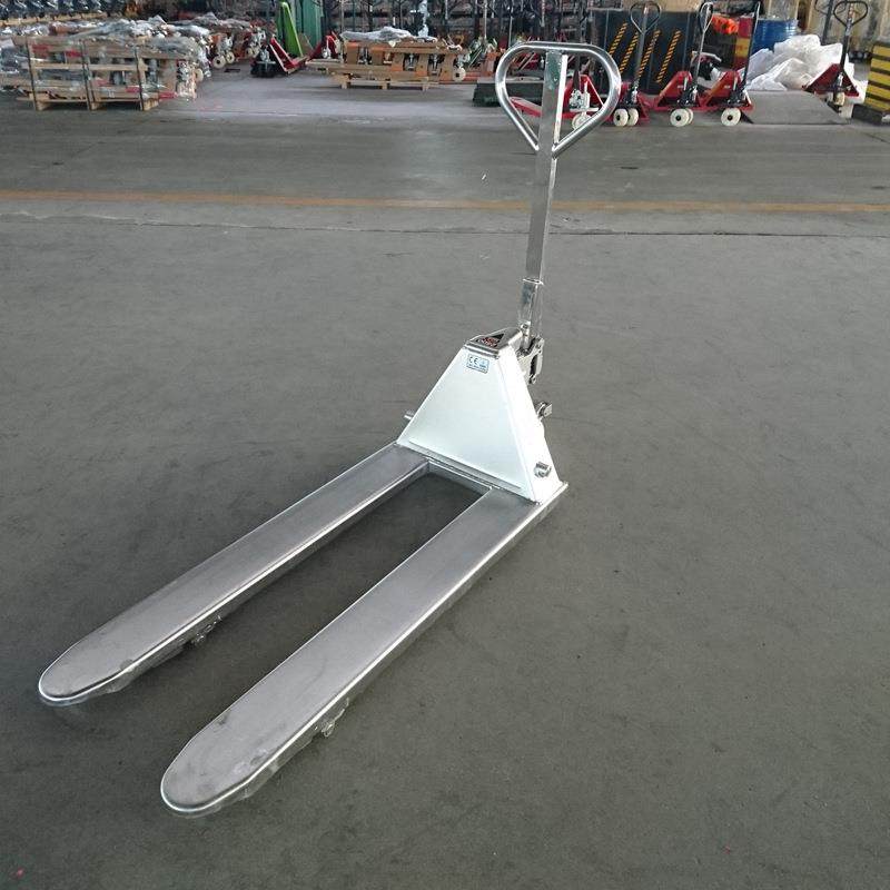 西林04全不锈钢手动叉车2t无尘车间洁净室手扶液压托盘搬运叉车,淘宝优惠券,粉丝福利购,淘宝优惠卷