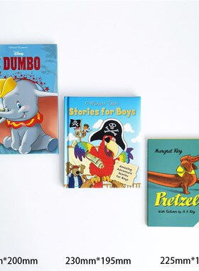 儿童小孩房卡通装饰书绘本道具书样板房娱乐区仿真书家居软装饰品