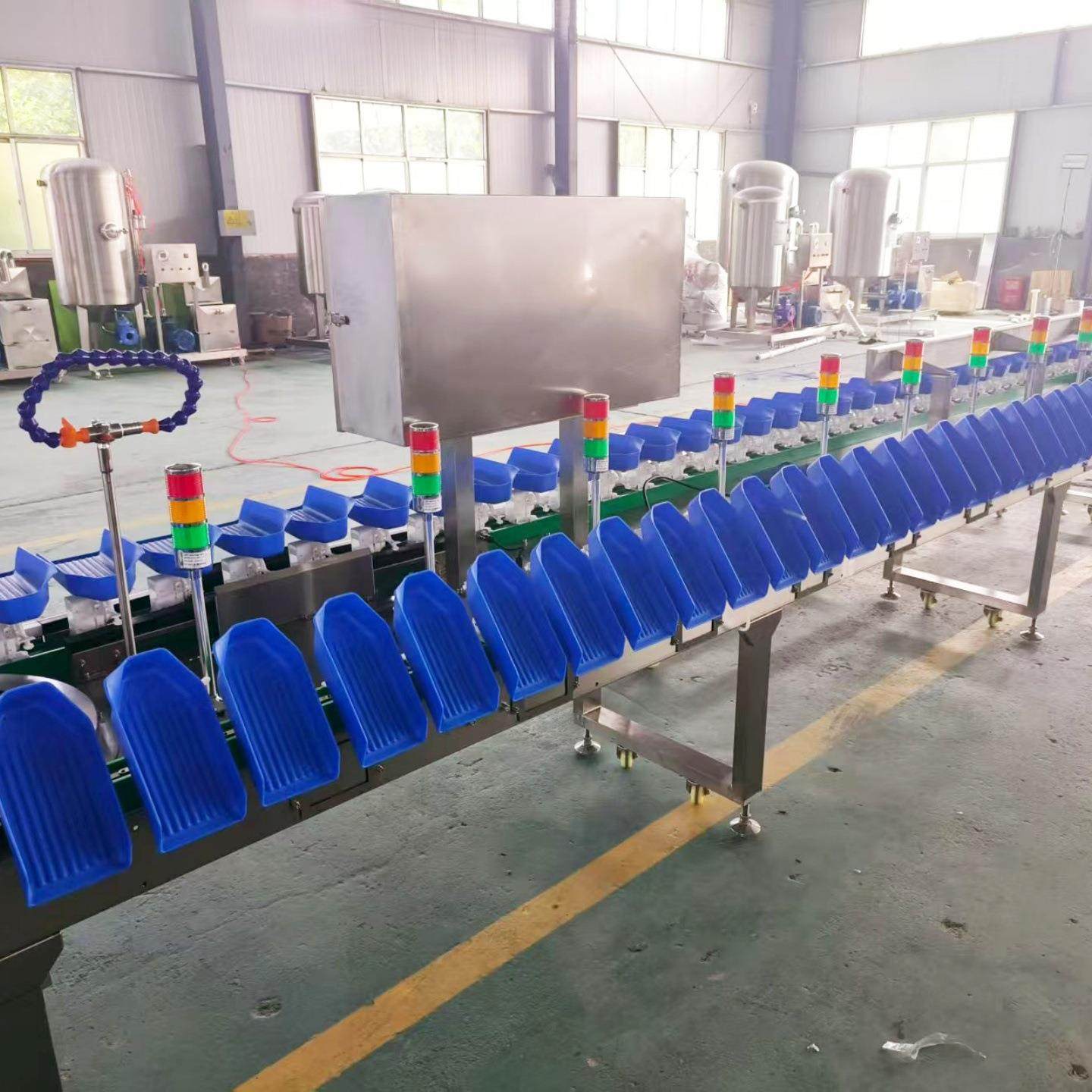 小龙虾自动分选机海参生蚝鲍鱼重量分拣设备海鲜大闸蟹称重分选机,淘宝优惠券,粉丝福利购,淘宝优惠卷