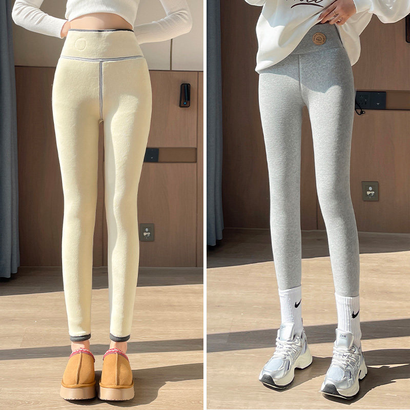 保暖裤女冬季内穿加绒加厚打底高腰显瘦外穿棉裤女款东北抗寒秋裤