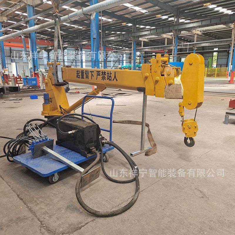 船用5吨船吊起重机码头港口液压伸缩固定吊机小型渔船直臂船吊,淘宝优惠券,粉丝福利购,淘宝优惠卷