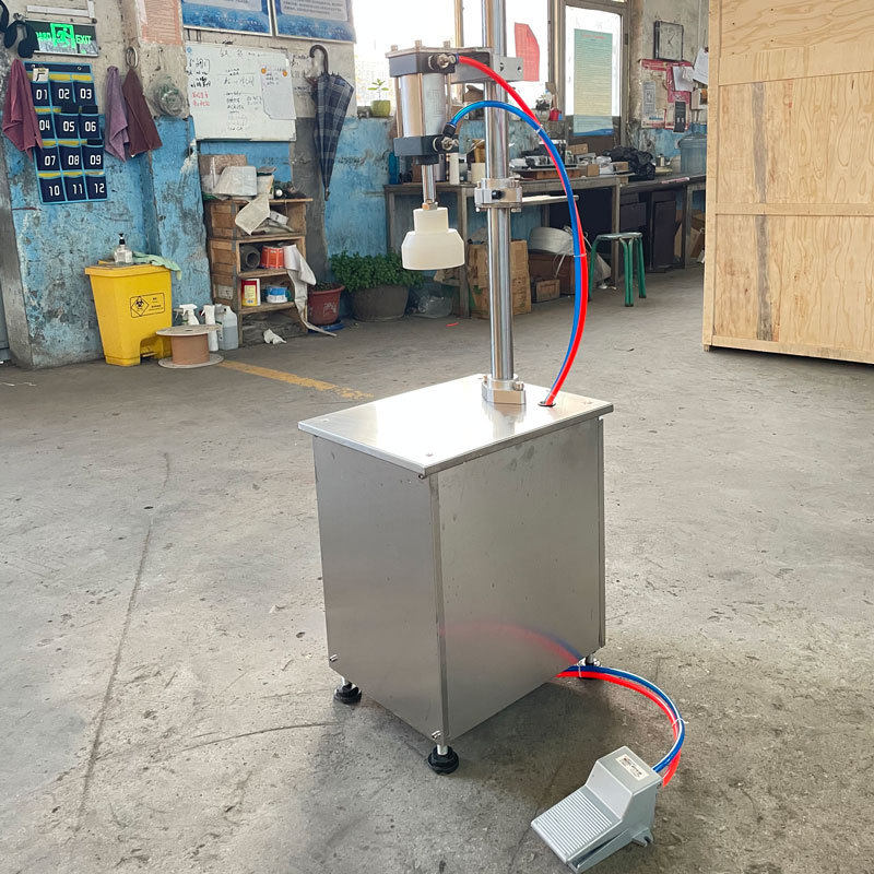 半自动气动封口机 塑料瓶大豆油花生油香麻油桶瓶塑料盖压盖机,淘宝优惠券,粉丝福利购,淘宝优惠卷