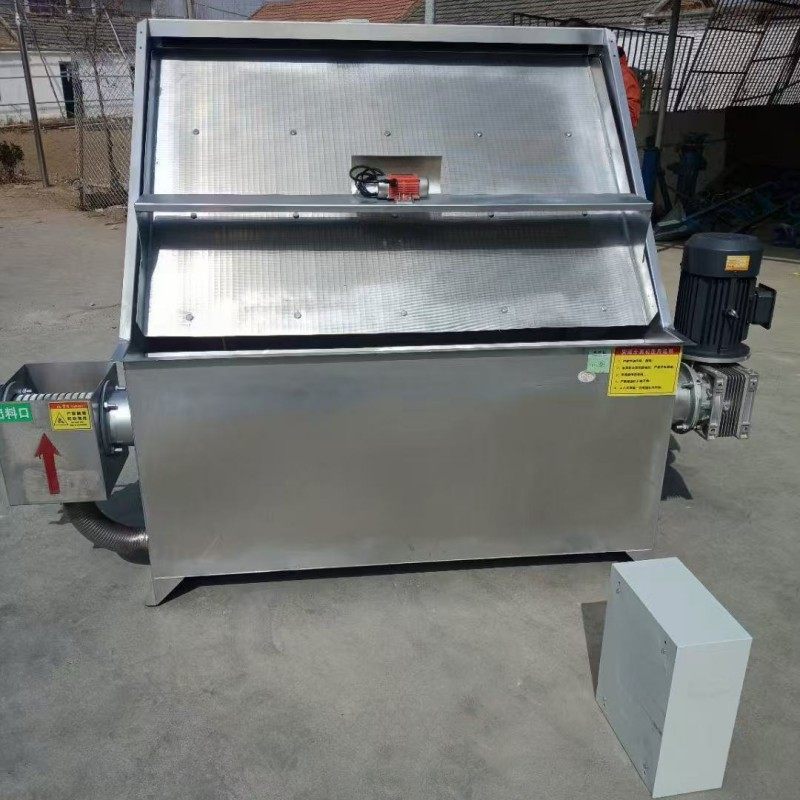 斜筛式干湿分离机 滚筒微滤肉鸡肉鸭绞肉机 纸浆固液分离设备,淘宝优惠券,粉丝福利购,淘宝优惠卷