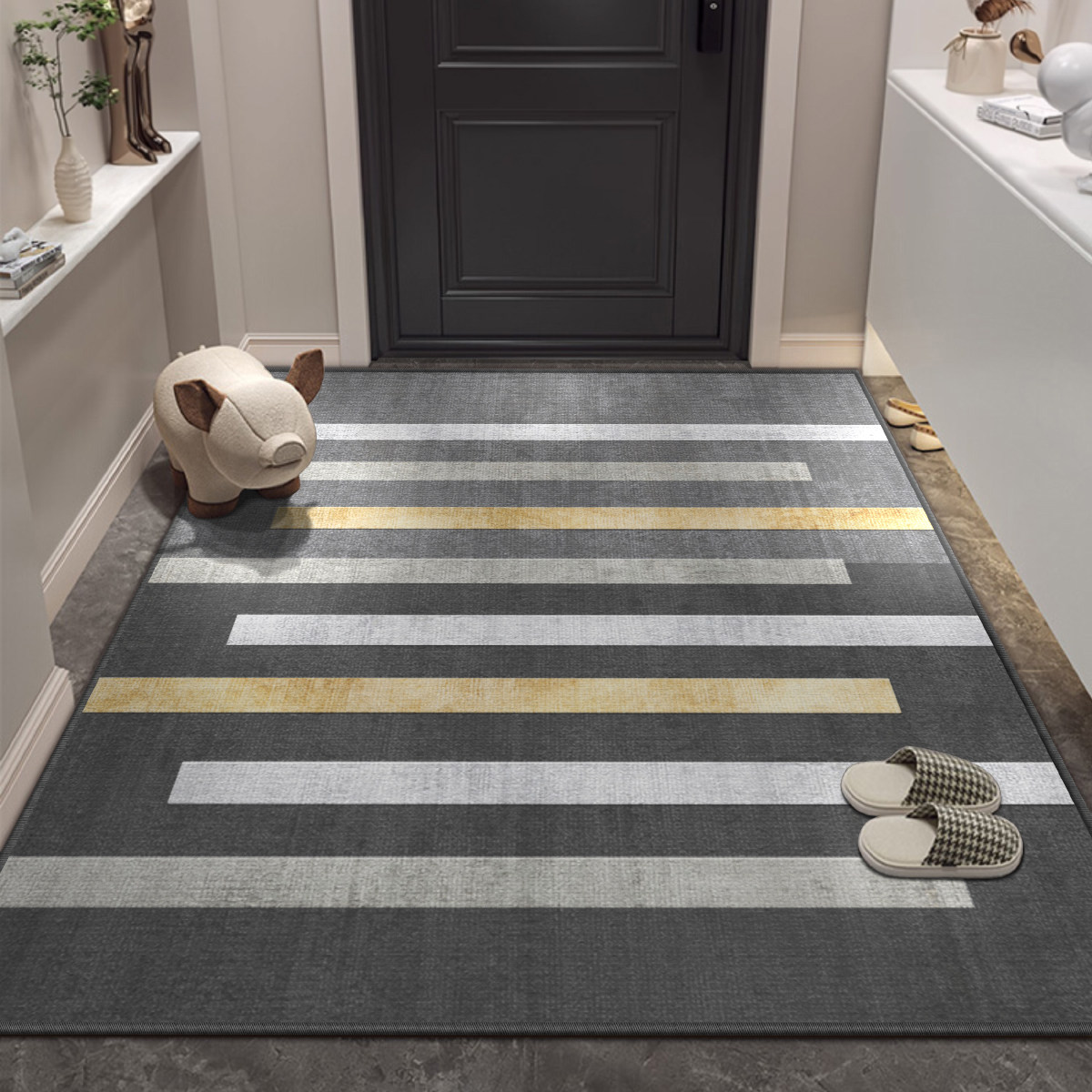 入户门地垫进门脚垫家用门口防滑垫子可擦免洗地毯玄关垫子可裁剪,淘宝优惠券,粉丝福利购,淘宝优惠卷