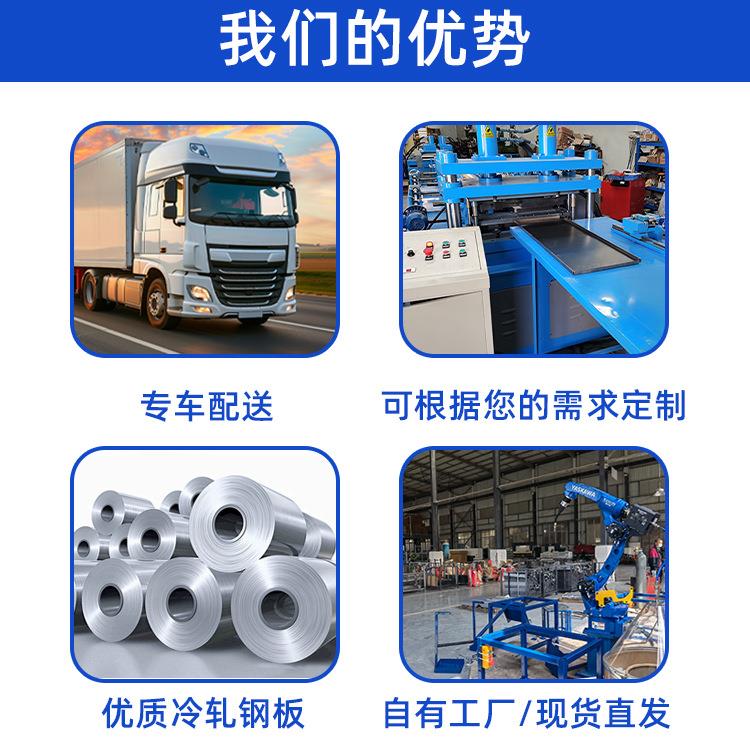 货架仓储物架预制菜食品料理仓电商仓库轻型钢制4层收纳 - 图2