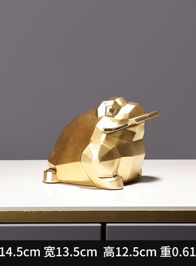 现代新中式电视柜摆件轻奢高档创意客厅酒柜茶P室家居饰品桌面摆