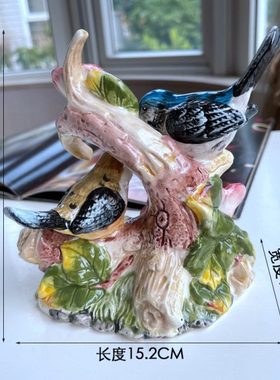 陶瓷新款爱情鸟欧式小摆件创意客厅家居装结婚房间小饰品桌面摆设