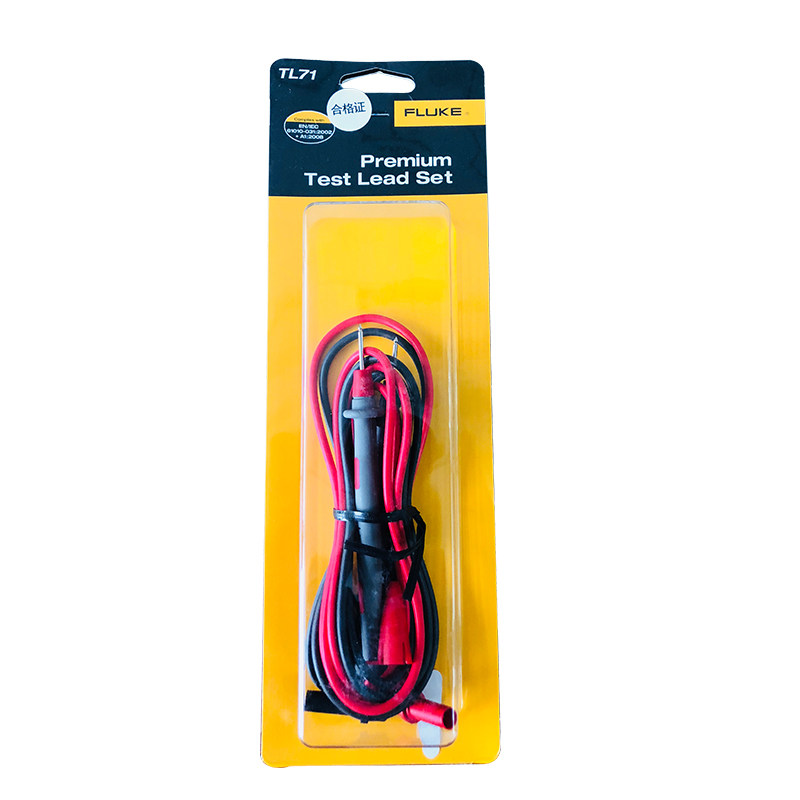 fluke万用表测试线替tl10鳄鱼夹 fluke惠尔全万用表