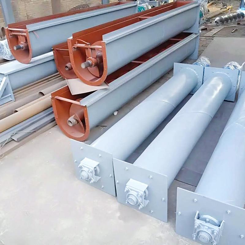 碳钢不锈钢有轴无轴蛟龙U型螺旋输送机管式上料机螺旋给料机 - 图2