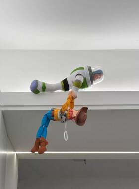 【家居好物】巴斯光年救援胡迪挂件摆件房间吊顶布置创意吊饰公仔