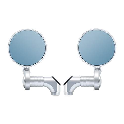 电动车九号后视镜mzmix/F90M/M95C小牛极核复古小圆镜鸡腿后视镜 - 图3