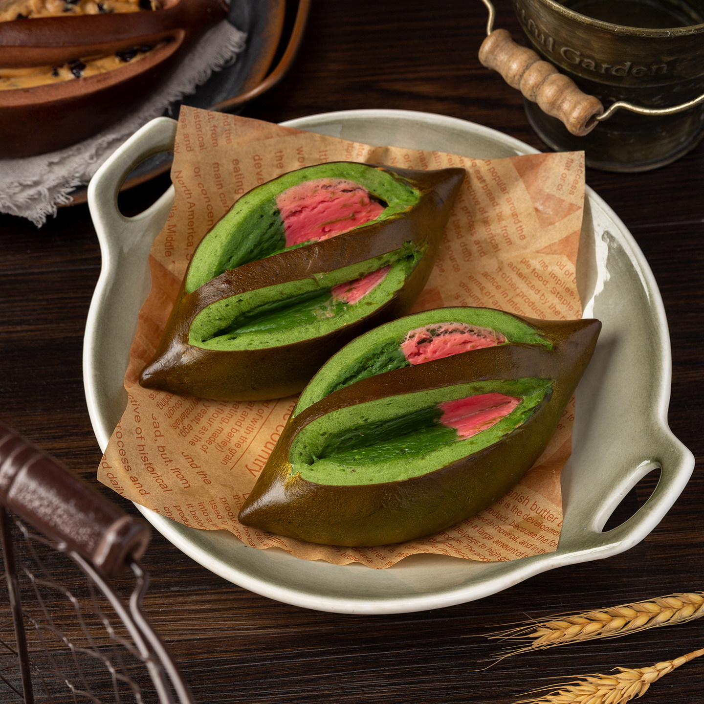 卡布罗森抹茶树莓碱水饱腹强早餐代餐健身代餐零食手作面包,淘宝优惠券,粉丝福利购,淘宝优惠卷