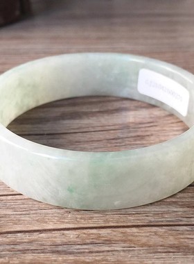 天然缅甸翡翠手镯52mm方条