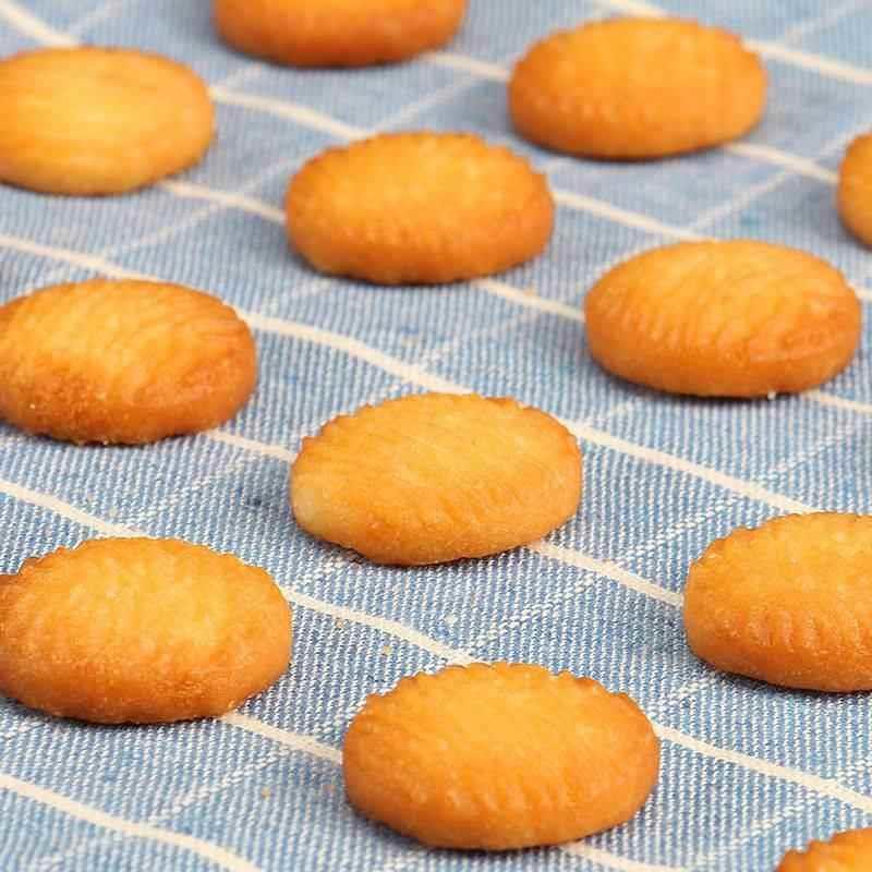 猴头菇饼干官方旗舰店正宗整箱独立小包装儿童酥性猴头菇小圆饼干 - 图2