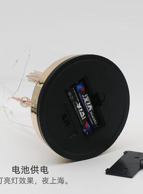 亮灯款东方明珠塔模型摆件上海旅游纪念金茂大厦环球中心建筑摆件