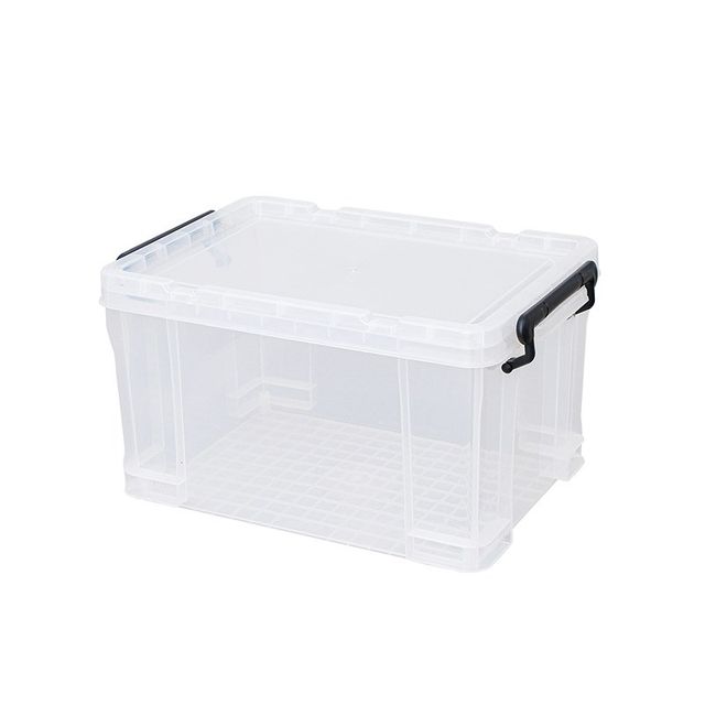 Export compression-resistant Japanese transparent storage box sorting box storage plastic thickened rectangular large turnover