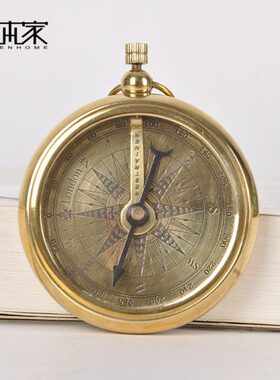 便携北指罗盘小学生迷你针运动户外指南针高精度纯铜儿童印度进口