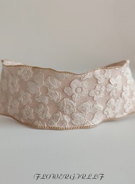 宽边颈饰b荷叶边挡脖子颈链遮颈纹脖圈遮挡疤痕脖子饰品脖链项圈