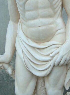 定制作拿雕塑艺术品可摆设玻璃钢人物剑士欧式角户外落地斗客厅