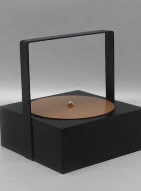 样板房酒柜客厅电视柜家居软装现代铁艺金属摆件酒店间新中式饰品