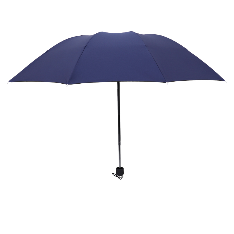 手动10骨黑g胶摺叠防晒遮阳伞105伞面直径加厚加固超大学生雨伞 - 图2
