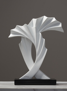 高档轻奢大鹏展翅摆件酒柜电视柜办公室装饰品家居客厅T玄关工艺