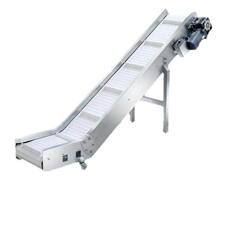 裙边挡板爬坡输送机来料提升上料机仓储物流搬卸货斜波传送带设备,淘宝优惠券,粉丝福利购,淘宝优惠卷