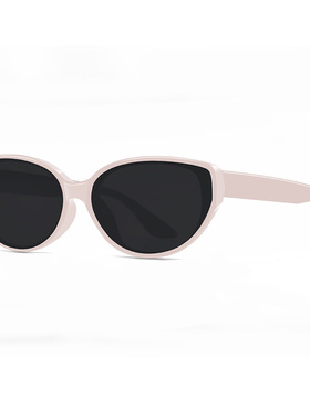 超轻复古猫眼墨镜女高级感