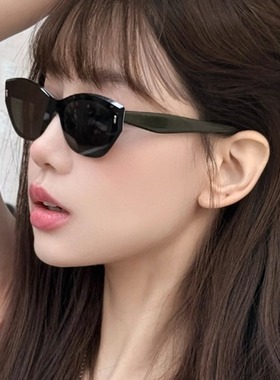 2025新款防紫外线韩版猫眼小框