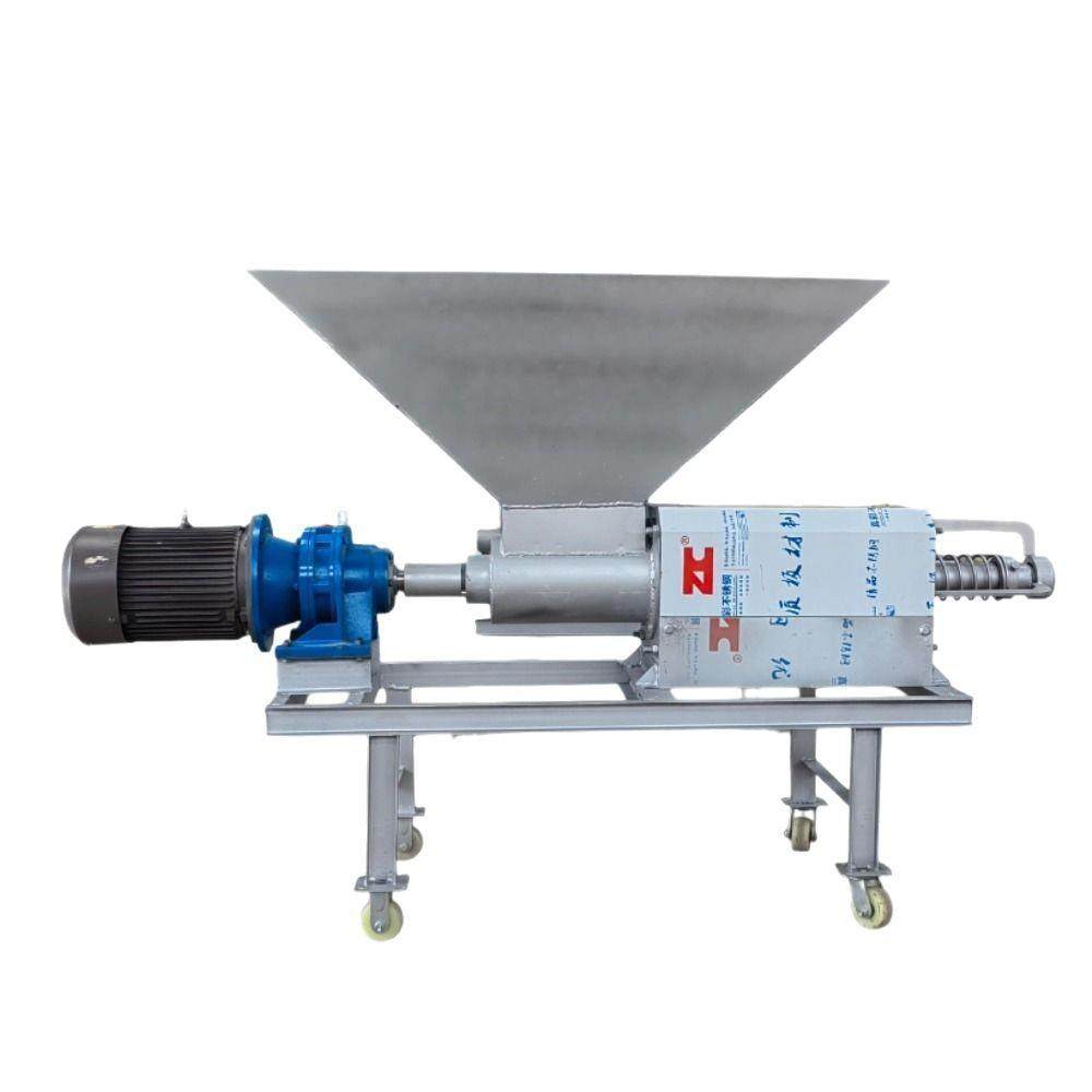 跨境螺旋挤压鸭粪脱水机猪粪固液分离机广口式养殖场牛粪脱水机,淘宝优惠券,粉丝福利购,淘宝优惠卷