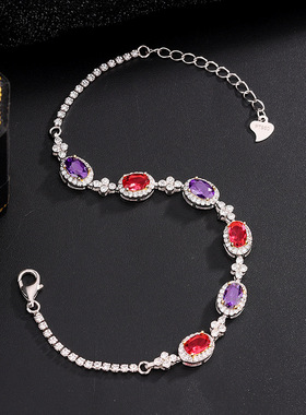 鱼头星星轻奢感时尚银饰S925纯银手链女新款爆款送女友表白礼物