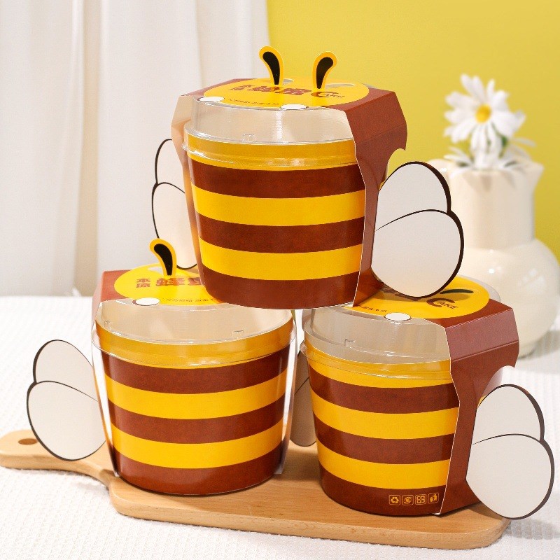 蛋糕纸杯耐高温烘焙包装网红软蛋糕戚风蛋糕盒纸碗耐高温纸模包装 - 图0