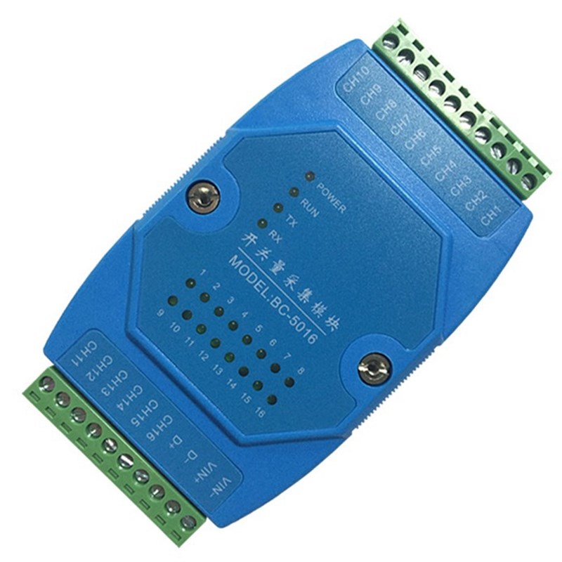 百斯特8路交流开关量(市电)采集模块BC-5408 - 图1