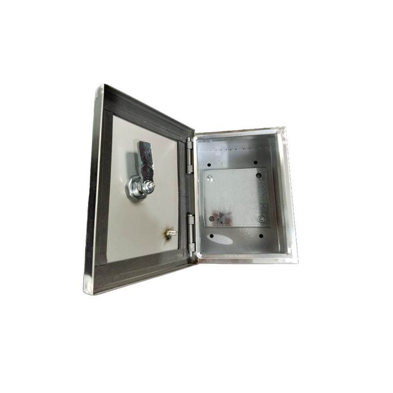不锈钢 20*15*12 厘米明装配电箱户外防雨空开盒带锁家用,淘宝优惠券,粉丝福利购,淘宝优惠卷