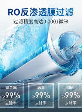芬尼台式饮水水魔方自来水过反渗透直饮