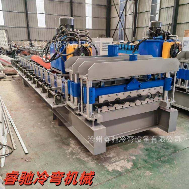 新型仿树脂琉璃瓦压瓦机伞齿轮传动800竹节琉璃瓦冷弯成型设备,淘宝优惠券,粉丝福利购,淘宝优惠卷