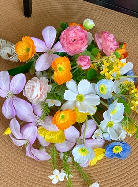 毕业手捧花仿真花成品花束假花