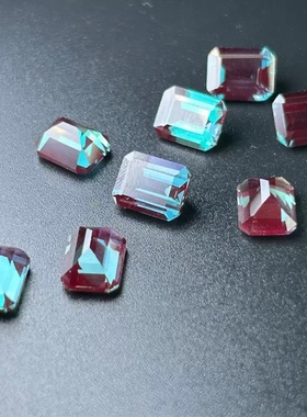 培育彩宝亚历山大变色宝石