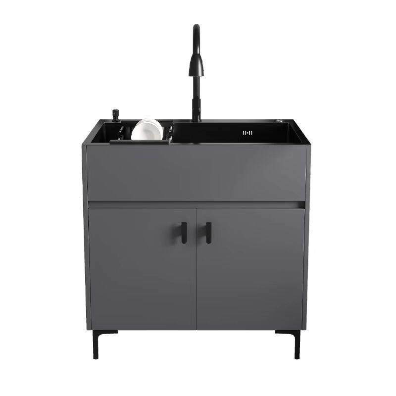 厨房水槽一体柜家用洗菜池大单槽带橱柜洗菜盆一体柜简易洗碗水池,淘宝优惠券,粉丝福利购,淘宝优惠卷