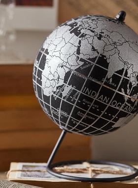 欧美软木地球仪创意家居书房客厅ins装饰品摆件礼品礼物婚礼道具