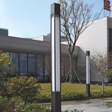 定制小区现代中式庭院灯户外园林灯简约3米led镂空景观灯 - 图1