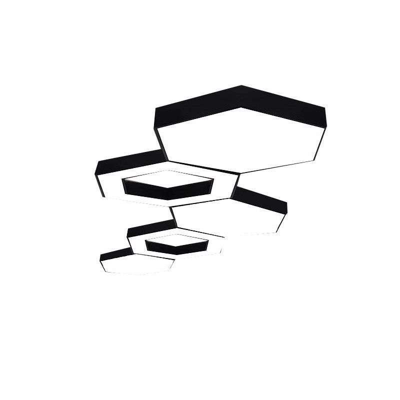 创意六边形吊灯街舞教室无频闪个性无影灯健身房模特教室个性顶灯,淘宝优惠券,粉丝福利购,淘宝优惠卷