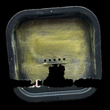 5 упаковки из 19-литрового квадратного ведра плюс плюс матовая обработка T-толстой квадратный пластиковый ведро с большим ведром пчелы с крышкой