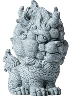 国潮风瑞兽麒麟茶宠茶玩摆件可养家居客厅茶桌茶台造景装饰送礼品