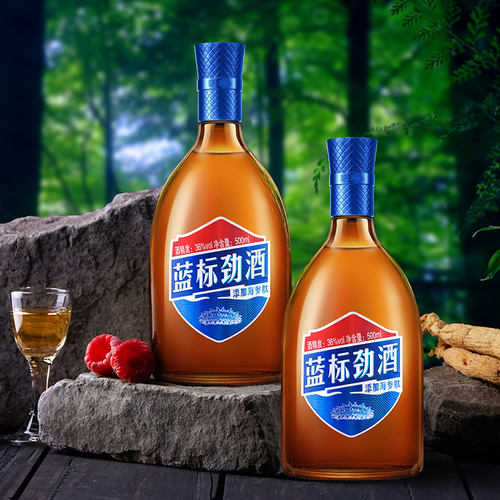 劲牌蓝标劲酒36度500ml光瓶酒水劲酒养正品生酒旗舰店 - 图1