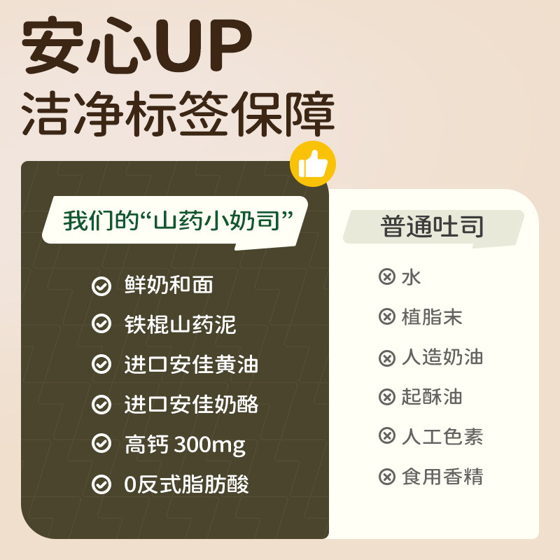 七小七山药养养厚切小吐司儿童学生面包营养早餐健康零食代餐,淘宝优惠券,粉丝福利购,淘宝优惠卷
