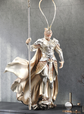 斗战胜佛摆件客厅电视柜齐天大圣家居装饰玄关孙悟空乔迁开业送礼