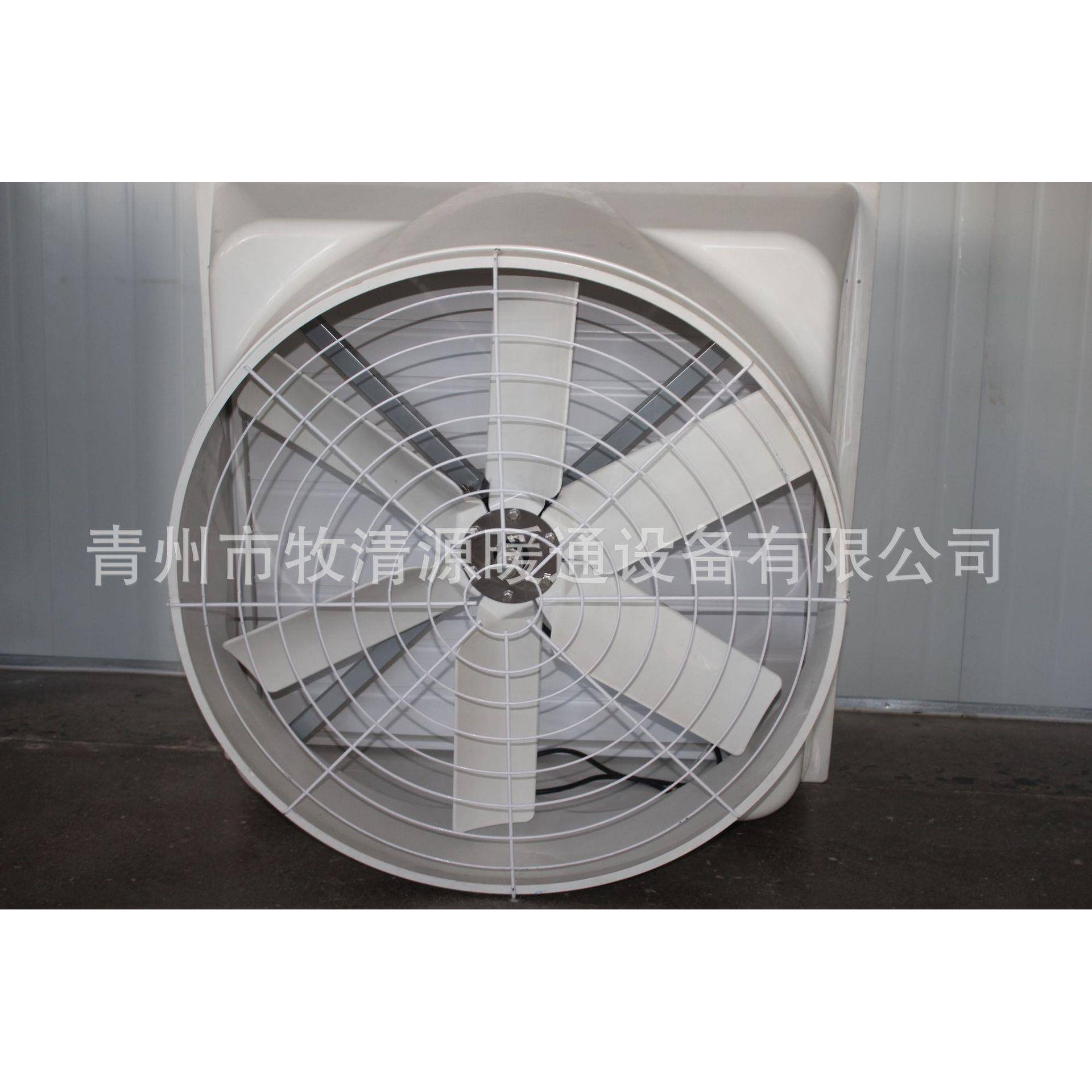 墙壁式工业排风扇百叶窗式风机店主推荐1260mm负压风机玻璃钢380V - 图1