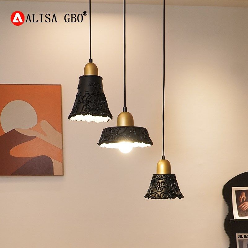 爱丽莎赫本法式复古中古风巴洛雕小吊灯吧台岛台设计师灯,淘宝优惠券,粉丝福利购,淘宝优惠卷