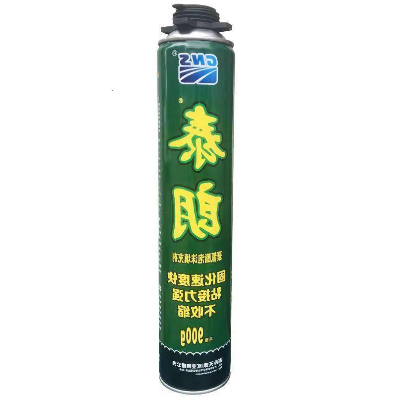 泰朗发泡剂门窗密封聚氨酯泡沫填充剂蓬胀补漏防水填缝发泡剂900g - 图3